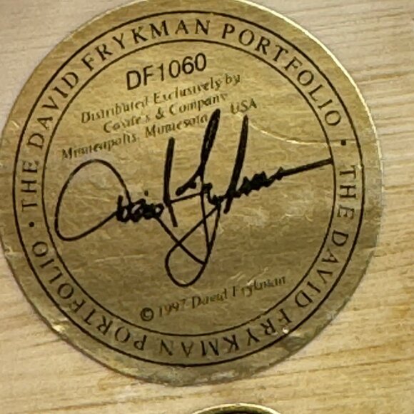 David Frykman Figurines by Frykman Polar Bear with Scarf Shelf Sitter 2.25" Reti - Picture 5 of 7